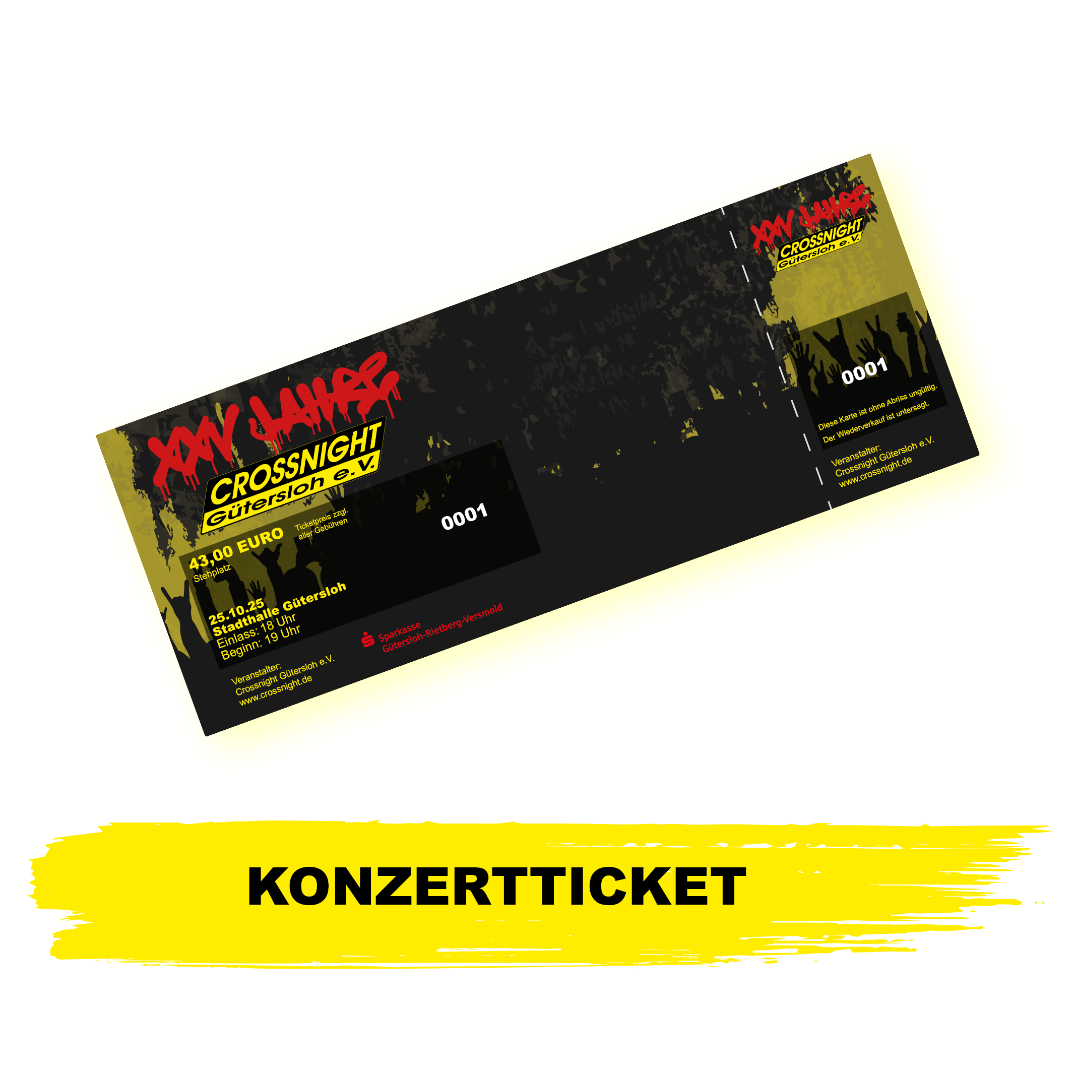 Ticket – 25 Jahre Crossnight – Hardticket